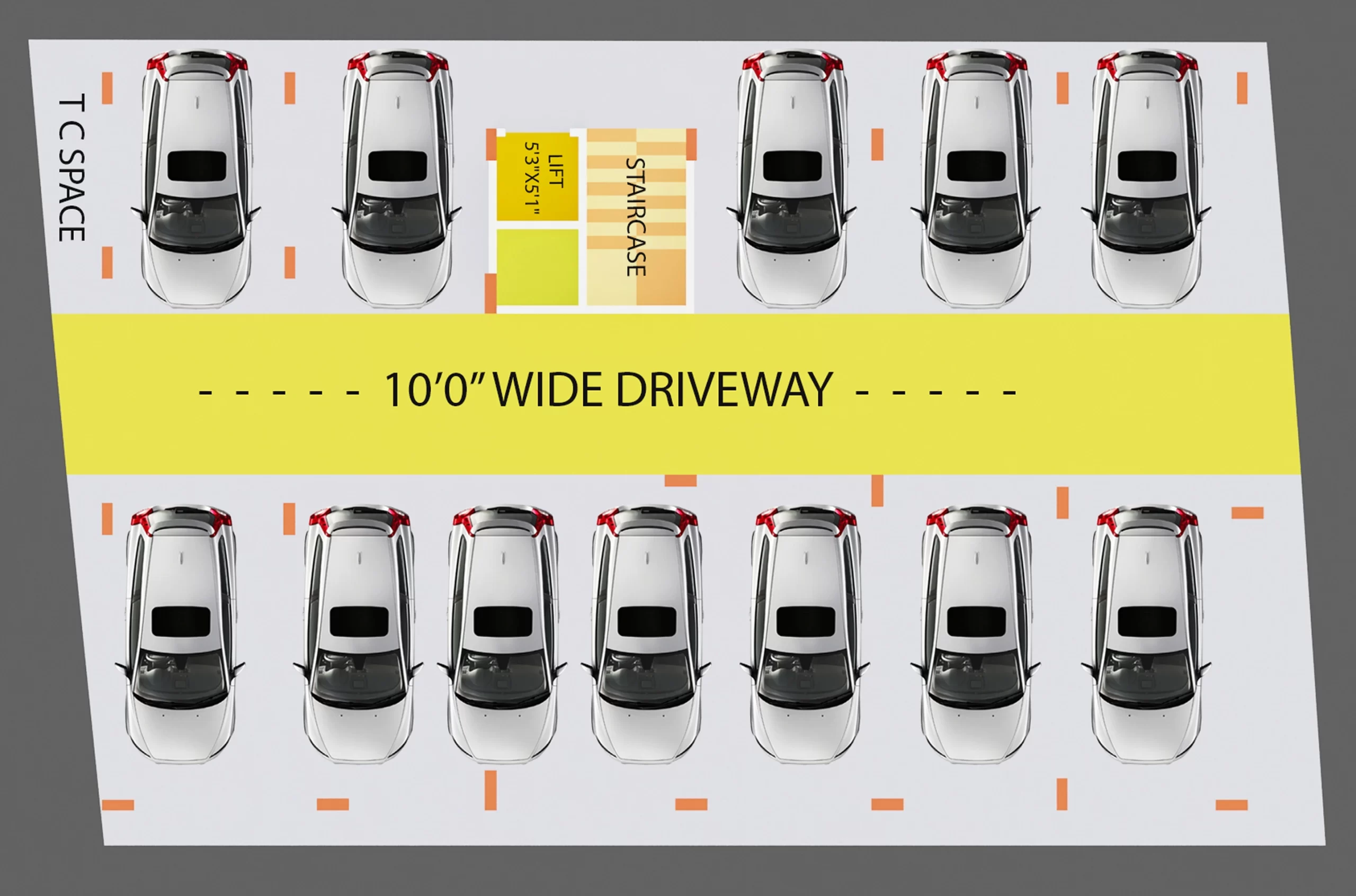 SV Sri Balaji Residency Car Parking Plan