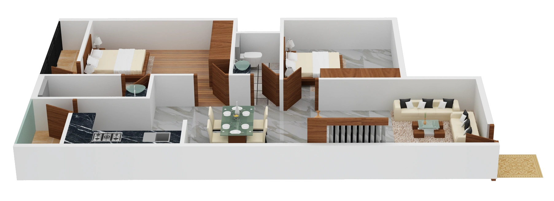 SV Sri Balaji Residency Unit 2 Floor Plan