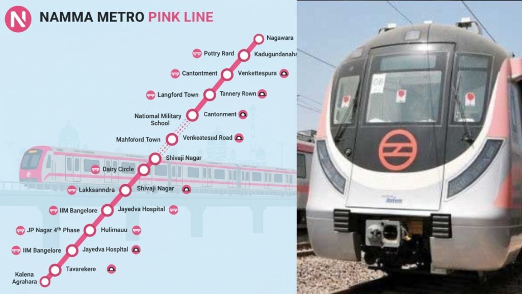 Metro Pink Line Map