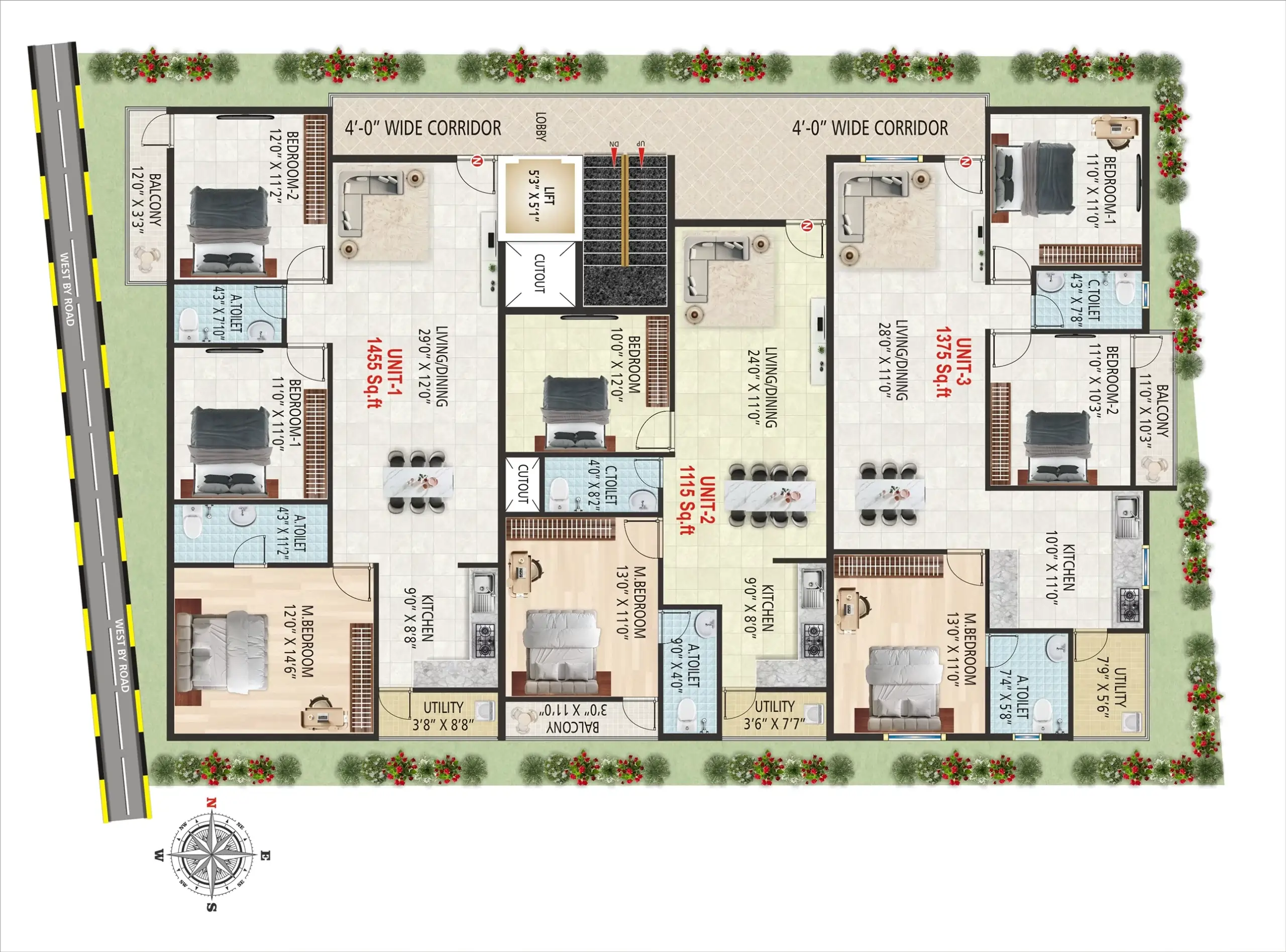 Apartment Floor Plan Layout