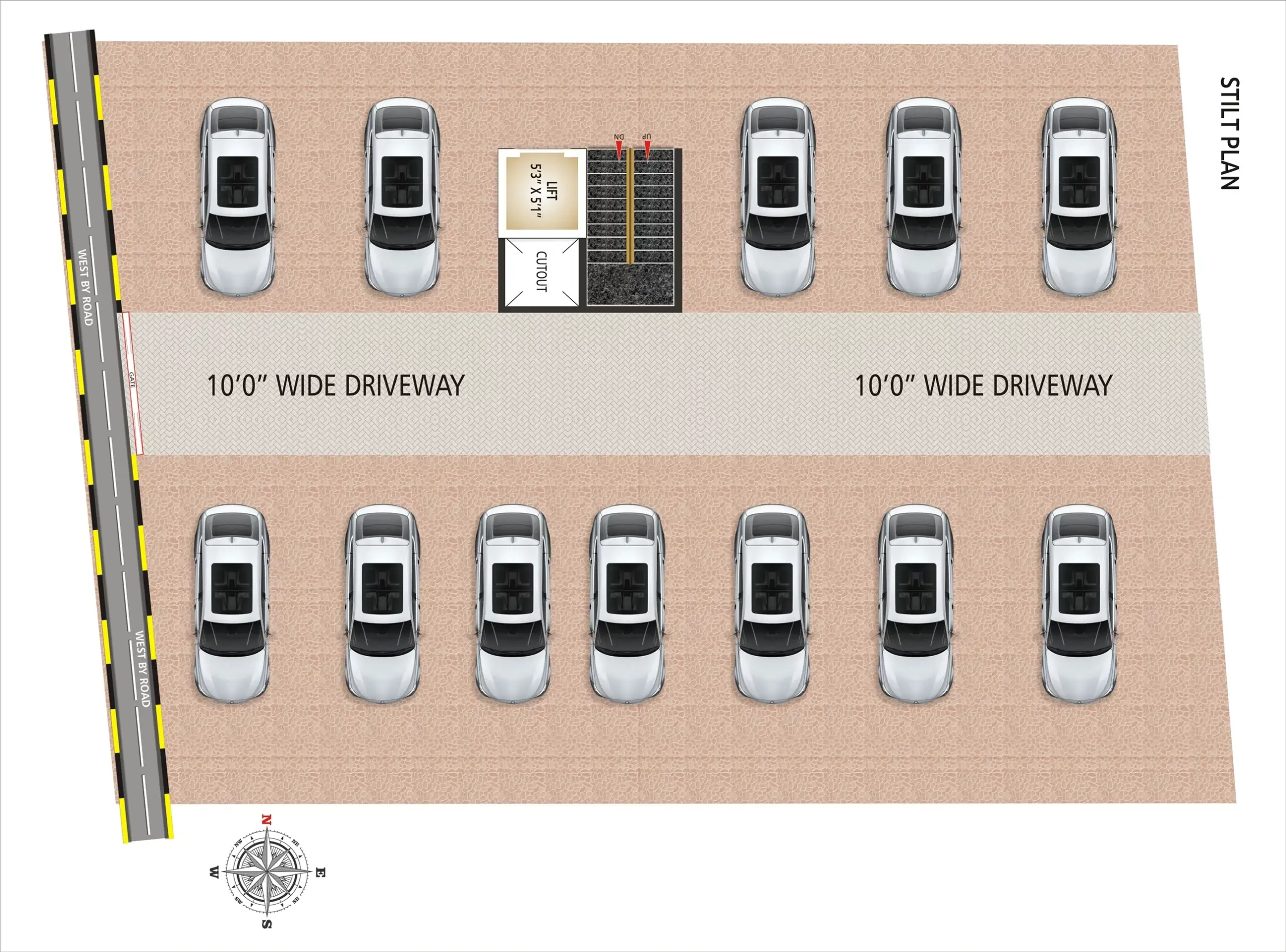 Car Parking Floor Plan