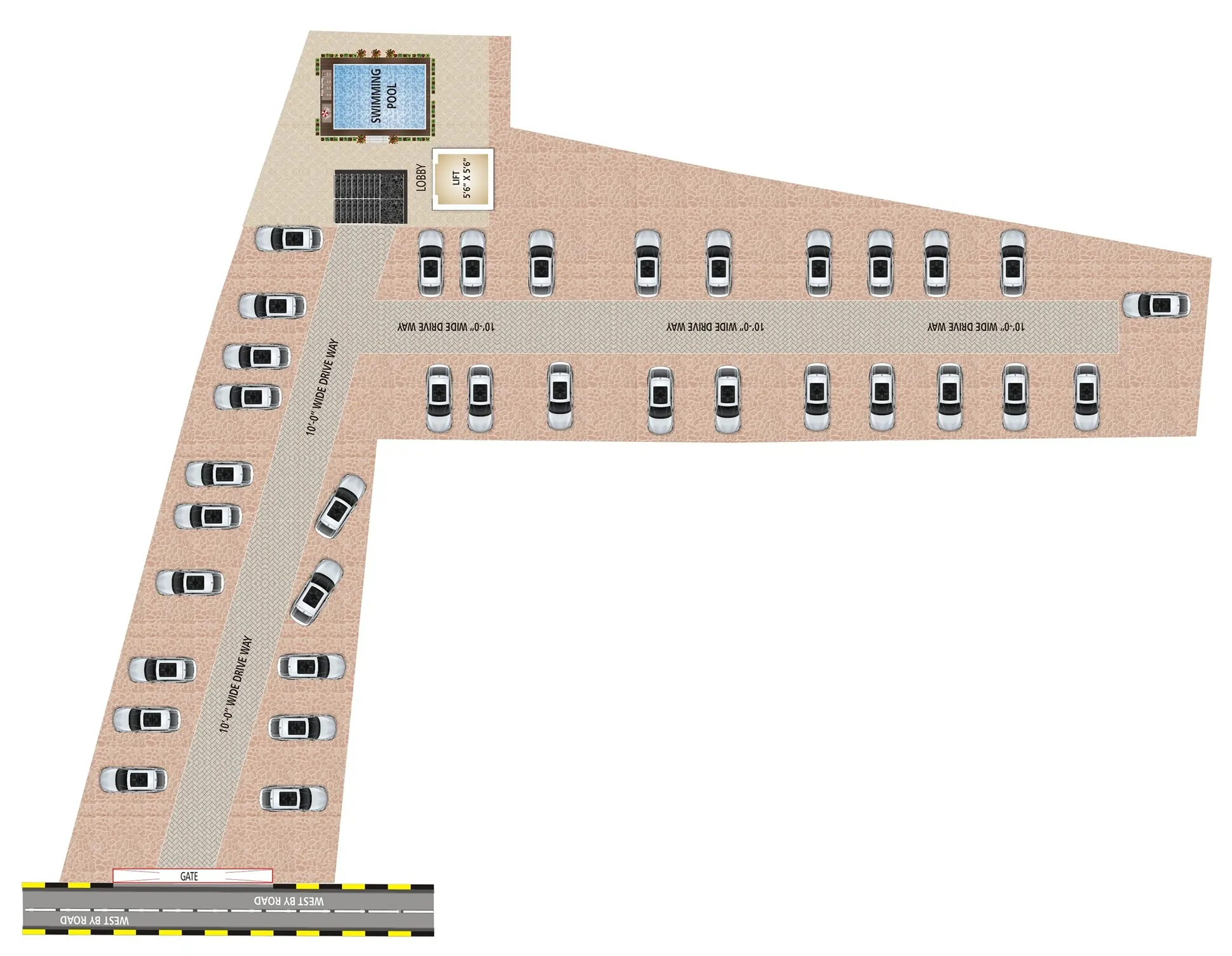 Car Parking Floor Plan Layout